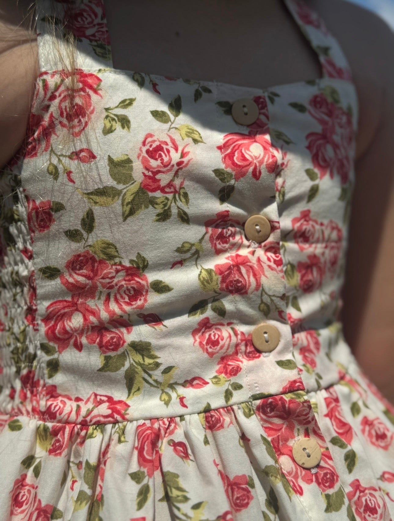 Evelyn dress- Ivory Rose