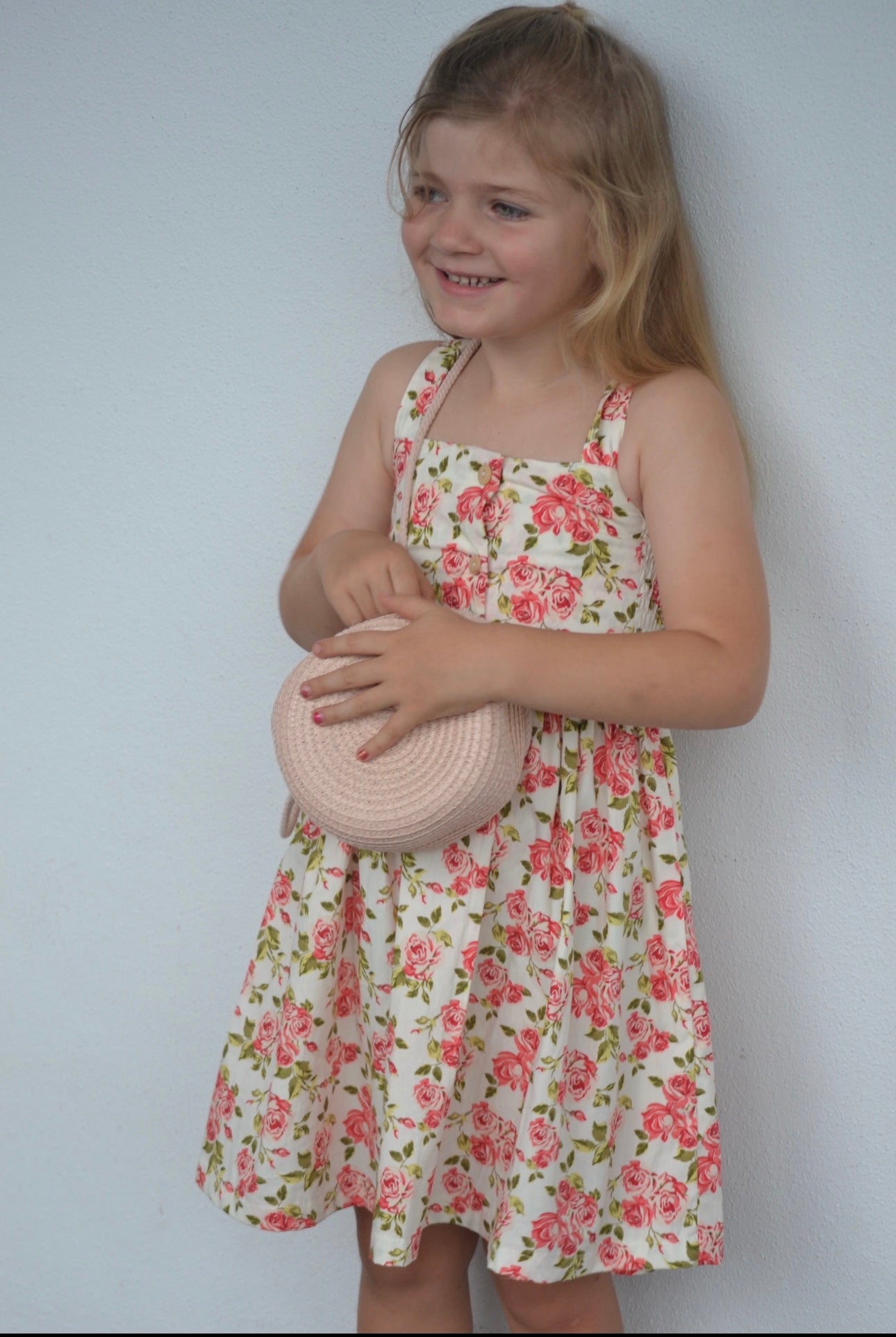 Evelyn dress- Ivory Rose