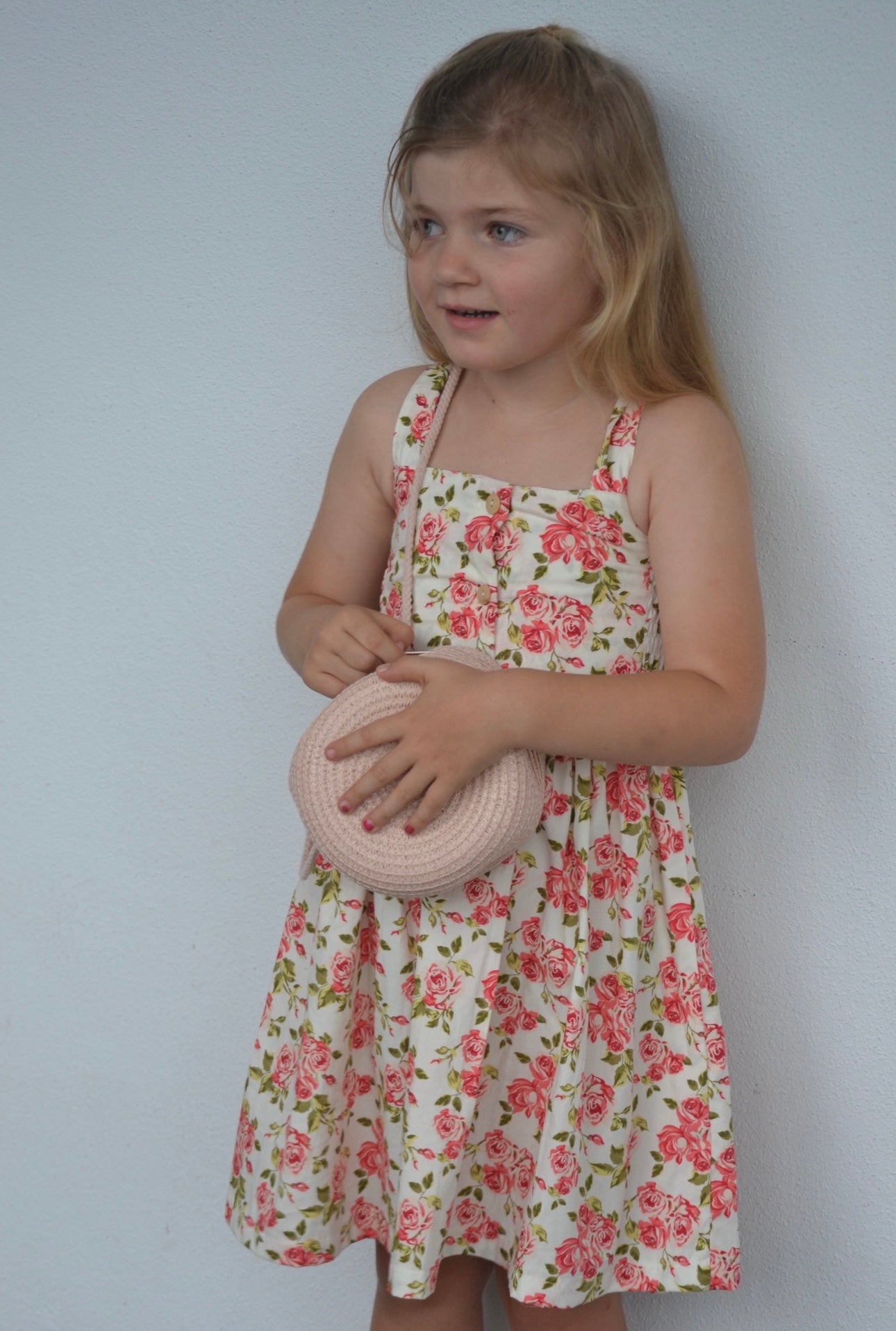 Evelyn dress- Ivory Rose