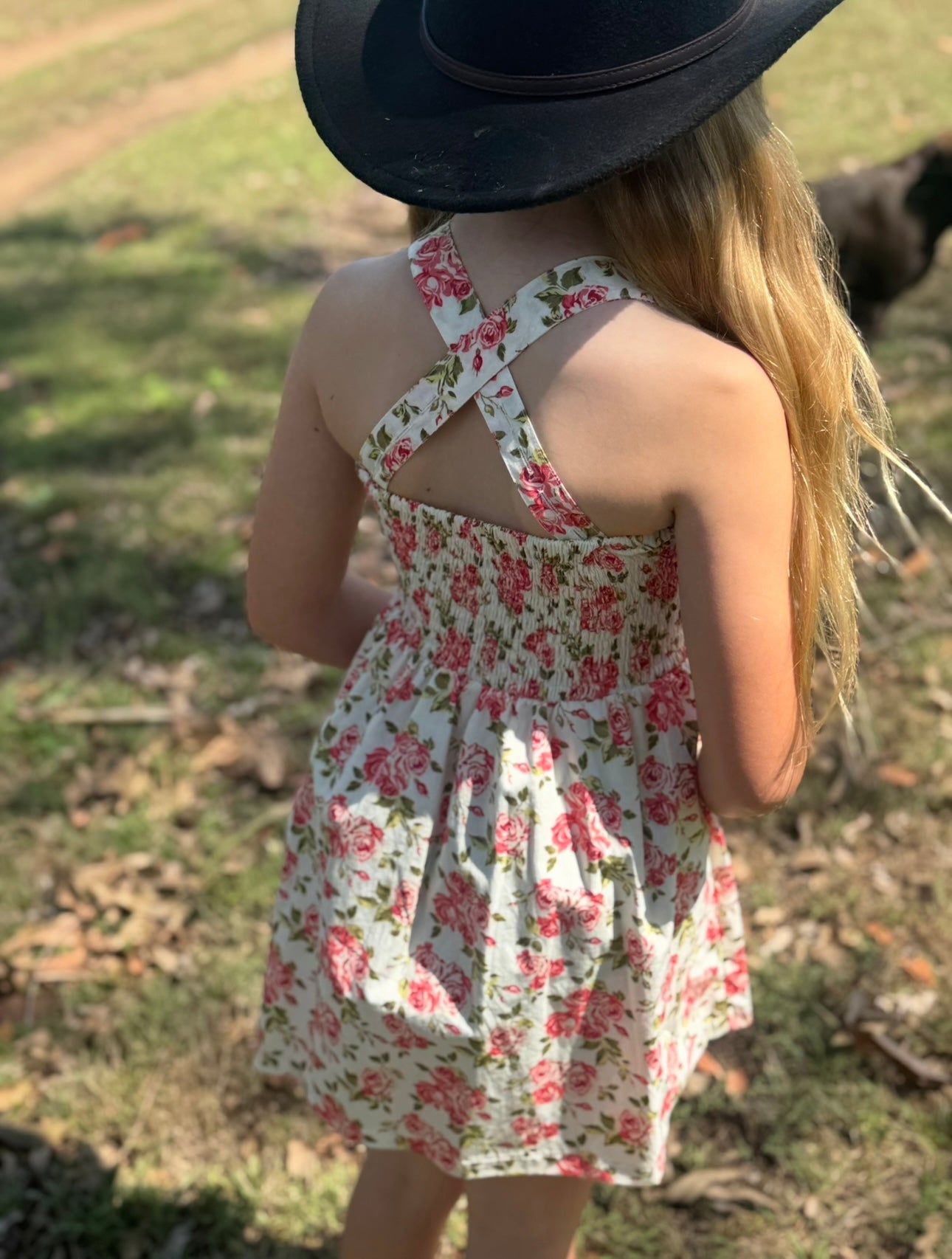 Evelyn dress- Ivory Rose