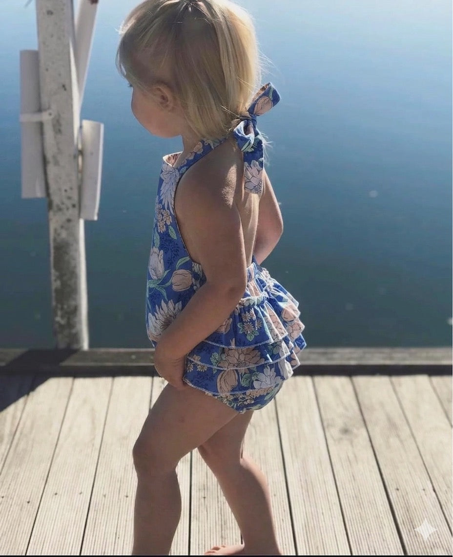 Florence ruffle bum romper