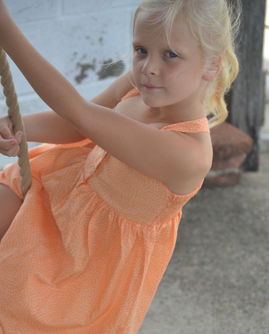 Mia maxi dress orange